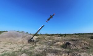 Мала Крилата Ракета Трембіта на старті